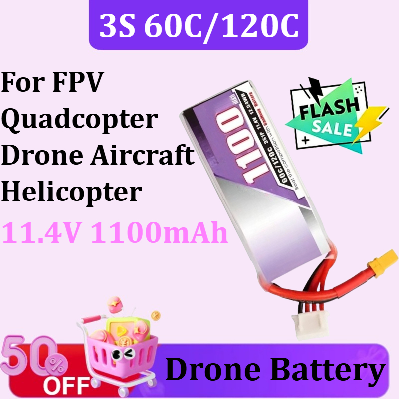 Akumulator Lipo 3S 1100mAh 60C – Drone Battery 3S recenzja i cena