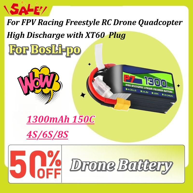 Bateria LiPo BosLi-po P7 1300m – Drone Battery 6S recenzja i cena
