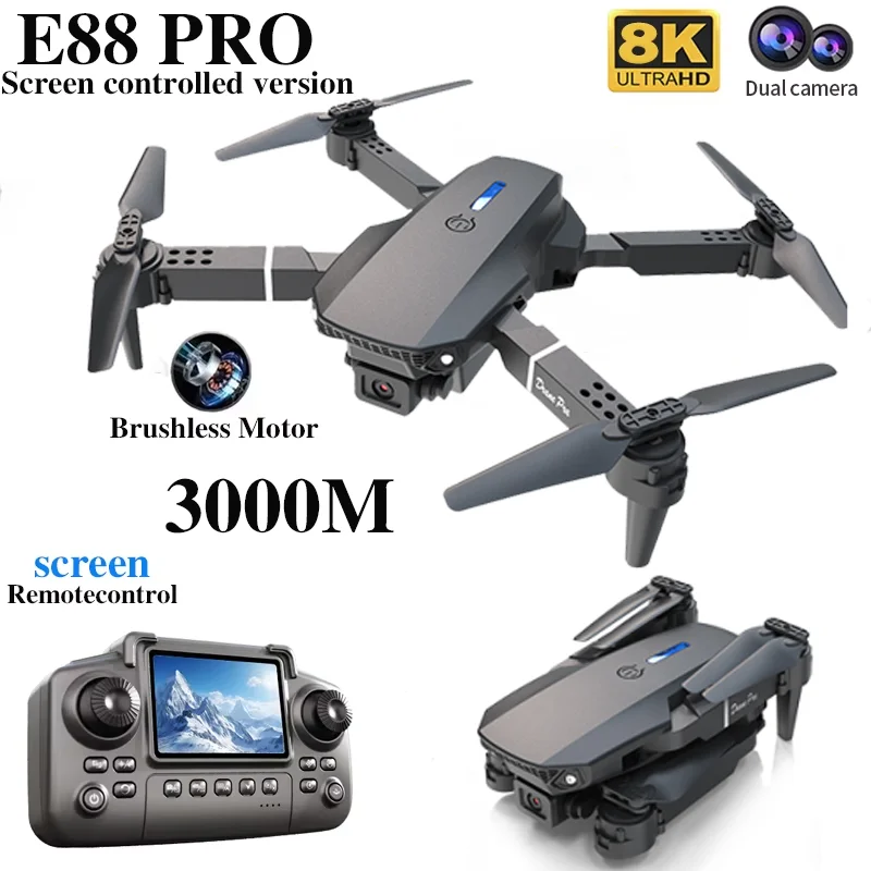 Profesjonalny dron E88 PRO z e – Drone Battery Box recenzja i cena