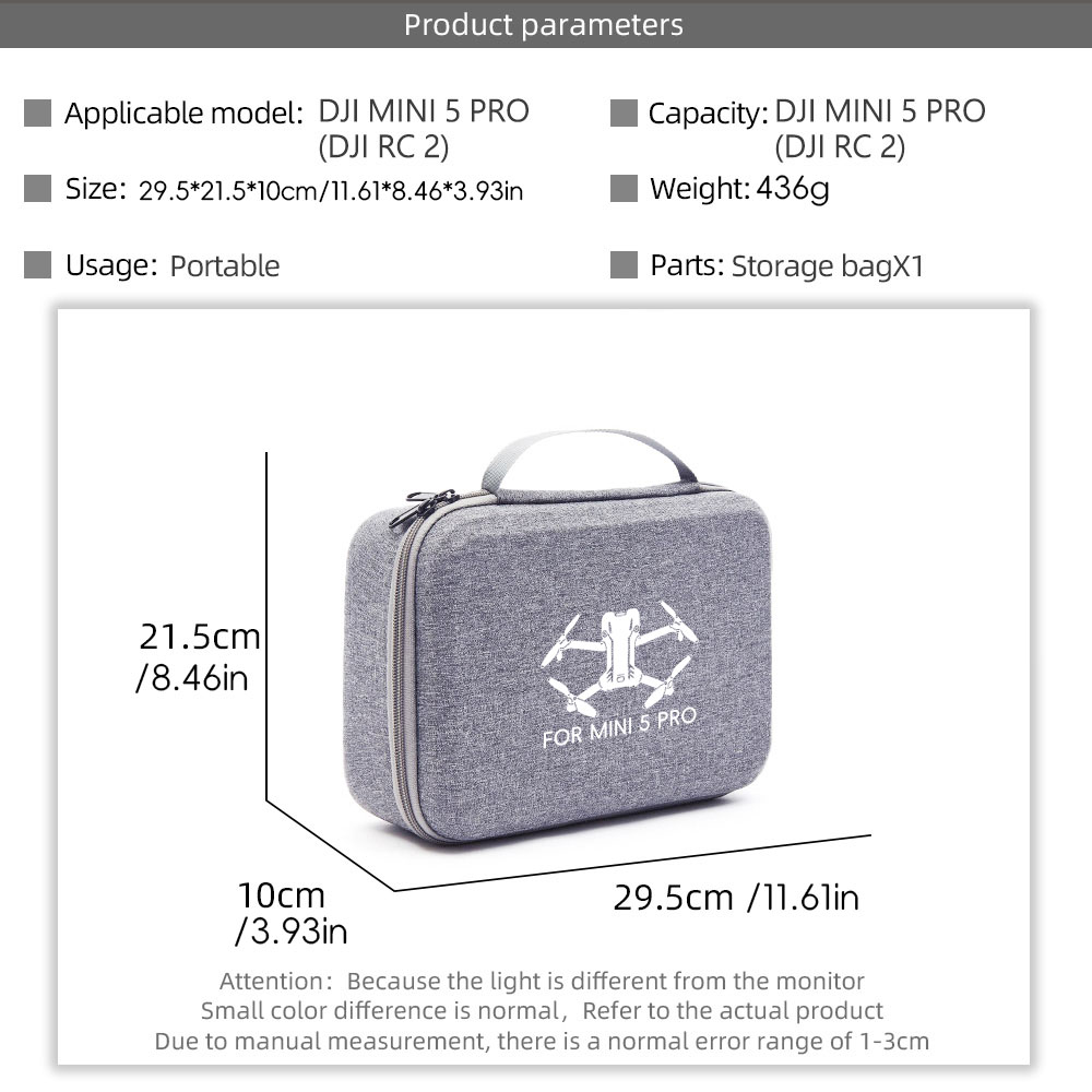 Torba transportowa do drona DJ – Drone Battery Case recenzja i cena