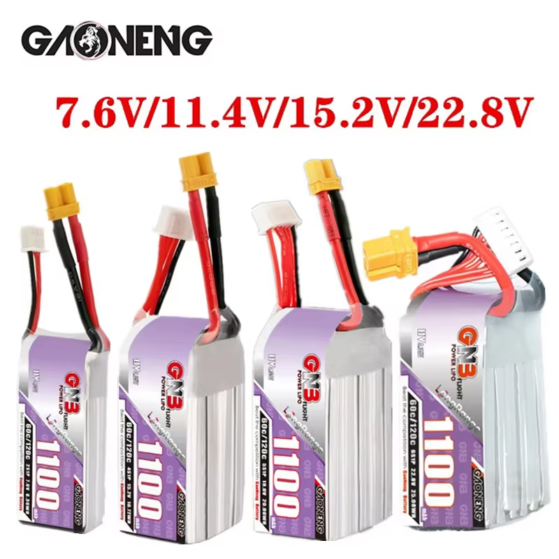 GNB 1100mAh 2S 3S 4S 6S 60C/12 – Drone Battery 6S recenzja i cena