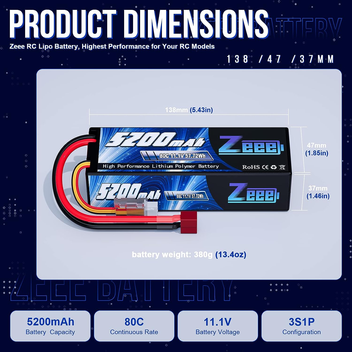 1/2szt Zeee 3S 5200mAh Lipo Ba – Drone Battery 3S recenzja i cena