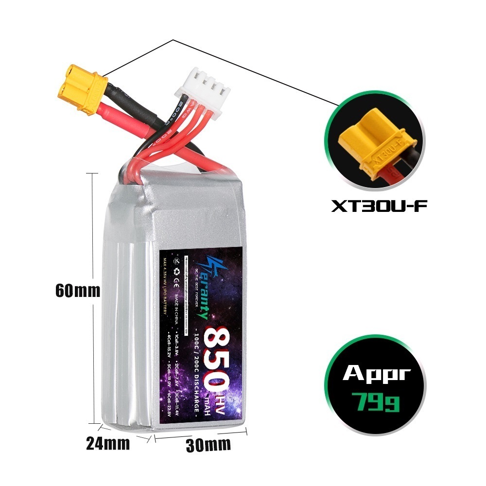 1/2/3PCS TERANTY 3S 11.4V Lipo – Drone Battery 3S recenzja i cena